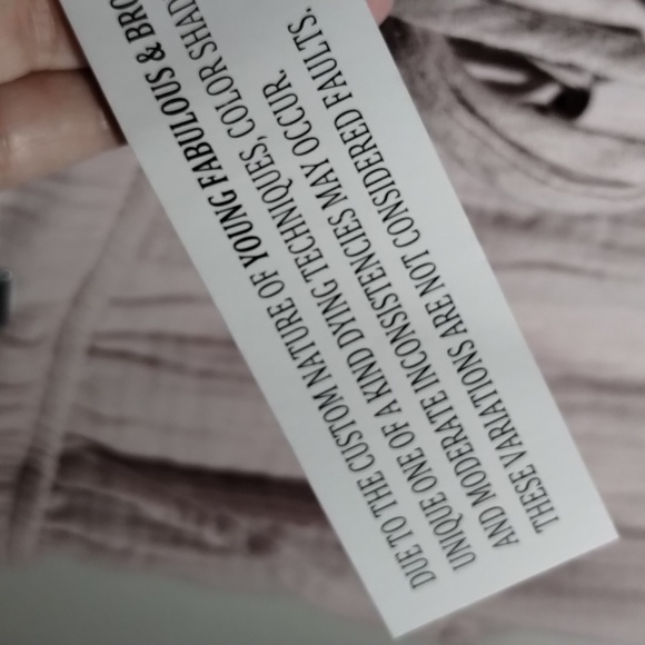 YFB nubby joggers light mauve XS Nwt - Picture 7 of 11